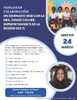105 Webinar con el Superintendente de la Región Oeste